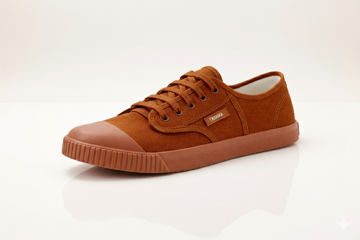 Nanyang รองเท้าผ้าใบ รุ่น 205-S สีน้ำตาล
